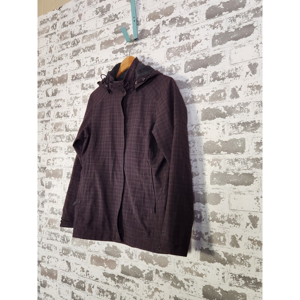 Rei E1 Elements Hooded Rain Jacket Shell Windbrea… - image 7